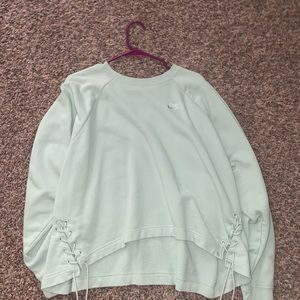 Mint green Nike crewneck